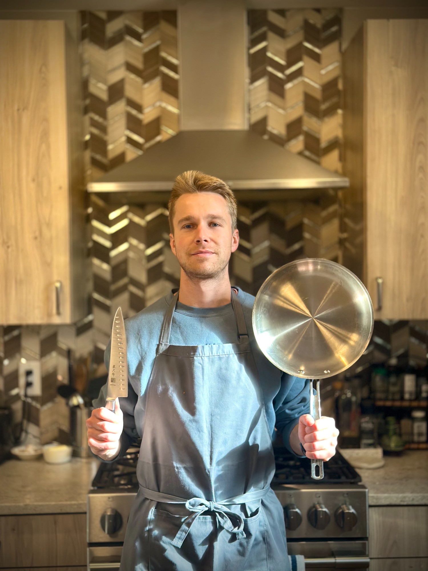 Gray in the kitchen